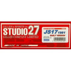 Multimedia kit - 1/20 Ligier JS17 Early Season 1981