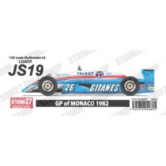 1/20 JS19 GP of Monaco 1982 Multimedia Kit