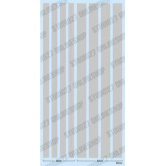 Line Decal: Silver [5mm, 8mm]