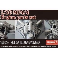 1/20 MP4/4 Engine parts set for Tamiya kits