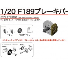 1/20 Ferrari F189(640) Brake set (FP2093) for Tamiya kits