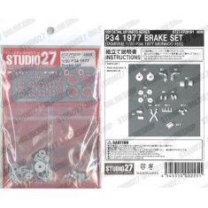 1/20 Tyrrell P34 1977 Brake set for Tamiya kit