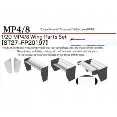 1/20 McLaren MP4/8 Wing Parts Set for Tamiya Kit (ex FP20124)