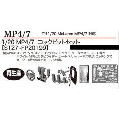 1/20 McLaren MP4/7 Cockpit Detail Set for Tamiya Kit