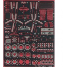 1/24 Renault 5 TURBO Upgrade Parts for Tamiya kits