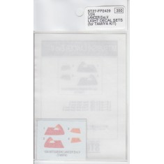 1/24 Mitsubishi Lancer Evolution V Headlights & Rear Lights Lenses Decals for Tamiya kit
