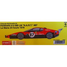 自動車 STUDIO27 1/24 Ferrari 512BBLM 1/24 Ferrari 512BB LM 