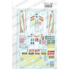 1/20 FW19 1997 Spare Decal for Studio27 FK20212C