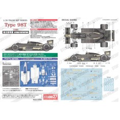 1/20 Lotus Type 98T 1986 Conversion set for Tamiya kits