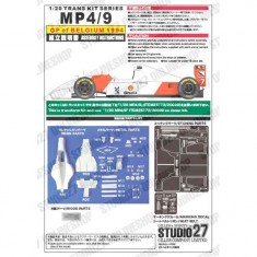 1/20 MP4/9 Belgian Convesion set for Tamiya MP4/8 kit