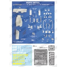 1/20 P34 TEST ver. Conversion set for Tamiya kits