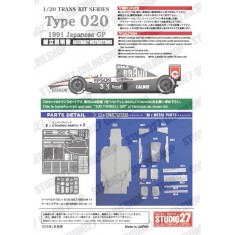 1/20 020 Japanese GP (1991) Conversion set for Tamiya kits