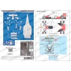 1/20 McLaren MP4/5B Japanese GP 1990 Conversion set for Tamiya
