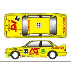 Transkit - 1/24 BMW M3 "Auto Tech" JTC (1992) For Fujimi Kit #062440