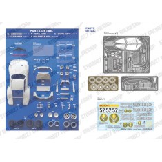 1/24 935 Jagermeister #52 Zolder 1977 Conversion set for Tamiya kits