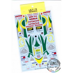1/20 Lotus Type 107C Full Sponsor Decals for Tamiya #20038