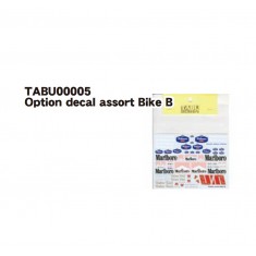 1/12 Motorcycle Option Decal Assortment Type B