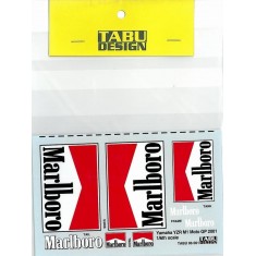 1/6 Yamaha YZR M1 Moto GP 2001 Decal