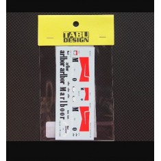 1/12 Yamaha YZR500 1995 Sponsor Decal 