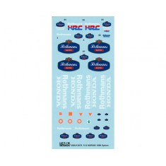 1/12 NSR500 WGP500 1989 Option Decal for Hasegawa kits