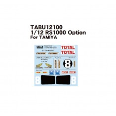 1/12 Honda RS1000 Option Decal for Tamiya Kit