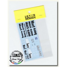 1/20 Decals for F2001- 3rd Edition (for Tamiya 20052)