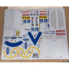 1/20 B192 Full Sponsor Decals for Fujimi kits