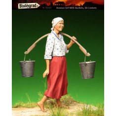 1/35 Russian Girl with Buckets, XX Century (1 figure)
