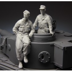 1/35 Waffen-SS (WSS) Panzer Crew, Kursk 1943 (2 Figures)