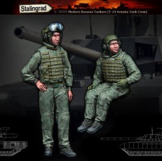 1/35 Modern Russian T-14 Armata Tank Crew