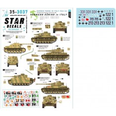 1/35 Hermann Goring in Italy Decal - Fallschirm Panzer Div. HG. Marder II