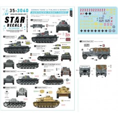1/35 Northern Front Decal - German tanks in Finland, Norway #1