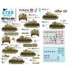 1/35 Decals for Pz.Kpfw.IV Ausf.J Late Production