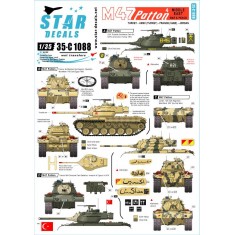 1/35 M47 Patton Vol.4 - Middle East Turkey, USMC, France (Suez) & Jordan
