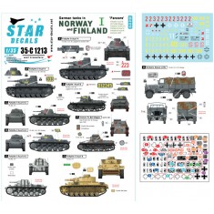 Decals for 1/35 German Tanks in Norway & Finland #I: Pz I B, Kl.Pz-Bef. Wg I, Pz II C 