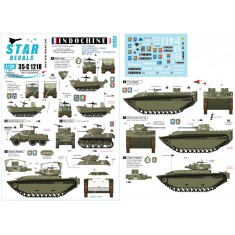 Decals for 1/35 Indochine #3: The Foreign Legion-M29C Crabe, Greyhound, M5A1 Stuart 