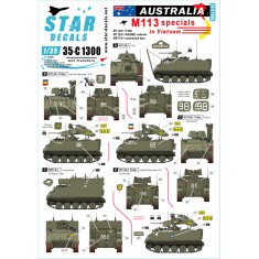 1/35 Australia in Vietnam # 3. Aussie Special M113s. M113A1 Fitter, M113A1 RAEME,  M577