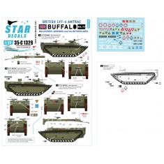 Decals for 1/35 British LVT-4 Buffalo Mk IV Walcheren Landings & the Netherlands