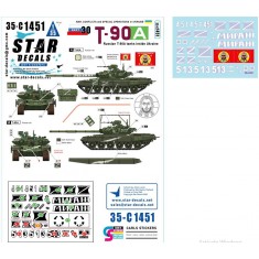 1/35 War in Ukraine Decal #30 - Russian T-90A Tanks