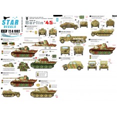 1/72 Decals for Battle for Berlin 45 #2 - Ford Maultier, Kubelwagen, Nordland