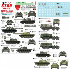 Decals for 1/72 War in Afghanistan # 1. T-55, MAZ 357, Northern Alliance, Talibans