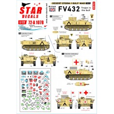1/72 Desert Storm # 2. British FV432 in the Gulf 1990-91
