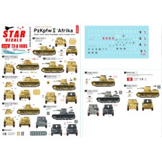 Decals for 1/72 Panzer in the Desert # 2. PzKpfw I Ausf B, Befehls in North Africa