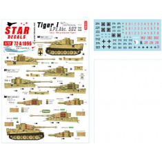 Decals for 1/72 Tiger I. sPzAbt 502 # 2. Early / Mid production Tigers.1943-45