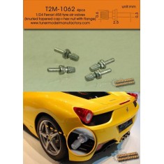 1/24 Ferrari 458 Tyre Air Valves (4pcs)