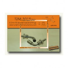 8.0mm 90 Degree Hose End Fittings