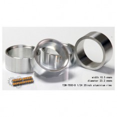 1/24 20inch Aluminium Rims (D) (10.5mmx23.2mm, 4pcs)