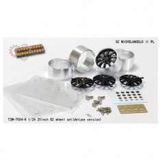 1/24 20inch OZ Michelangelo II PL Wheels set (Deluxe Version)