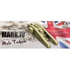 1/35 WWI Heavy Tank w/Rear Mortar Mk.IV Male Tadopole