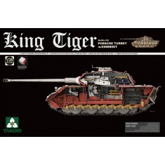 1/35 WWII German SdKfz.182 King Tiger Porsche Turret w/Zimmerit